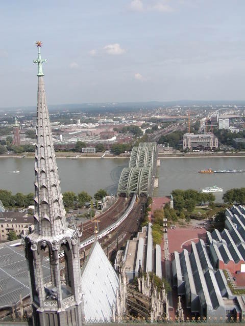 Cathedal View of Train